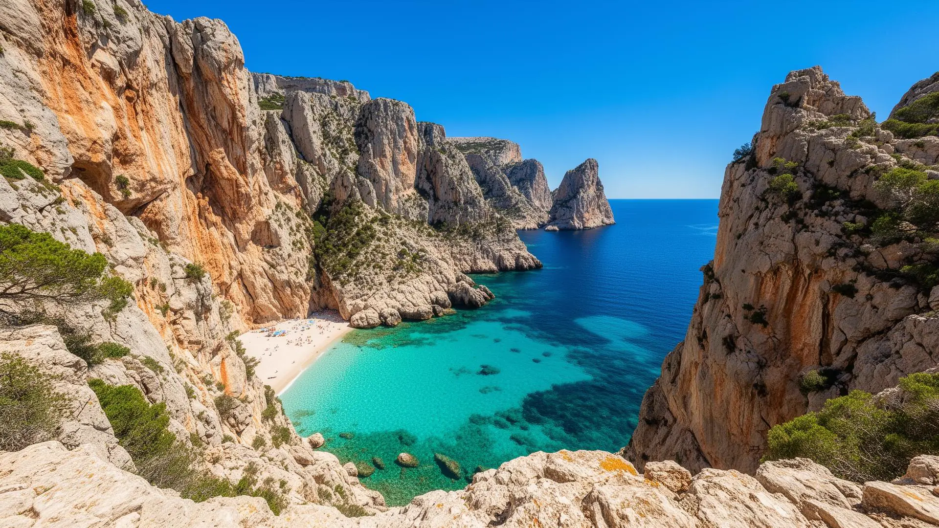 Calanques de Cassis private tour – turquoise waters and limestone cliffs