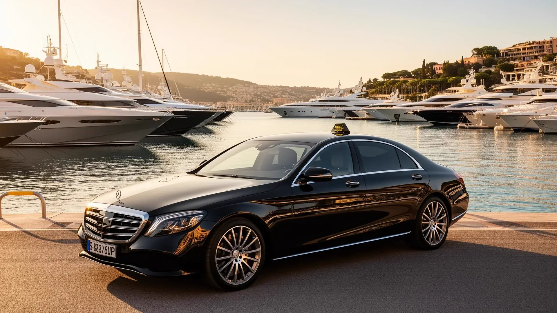 Yacht and port luxury transfers – private chauffeur service French Riviera harbors
