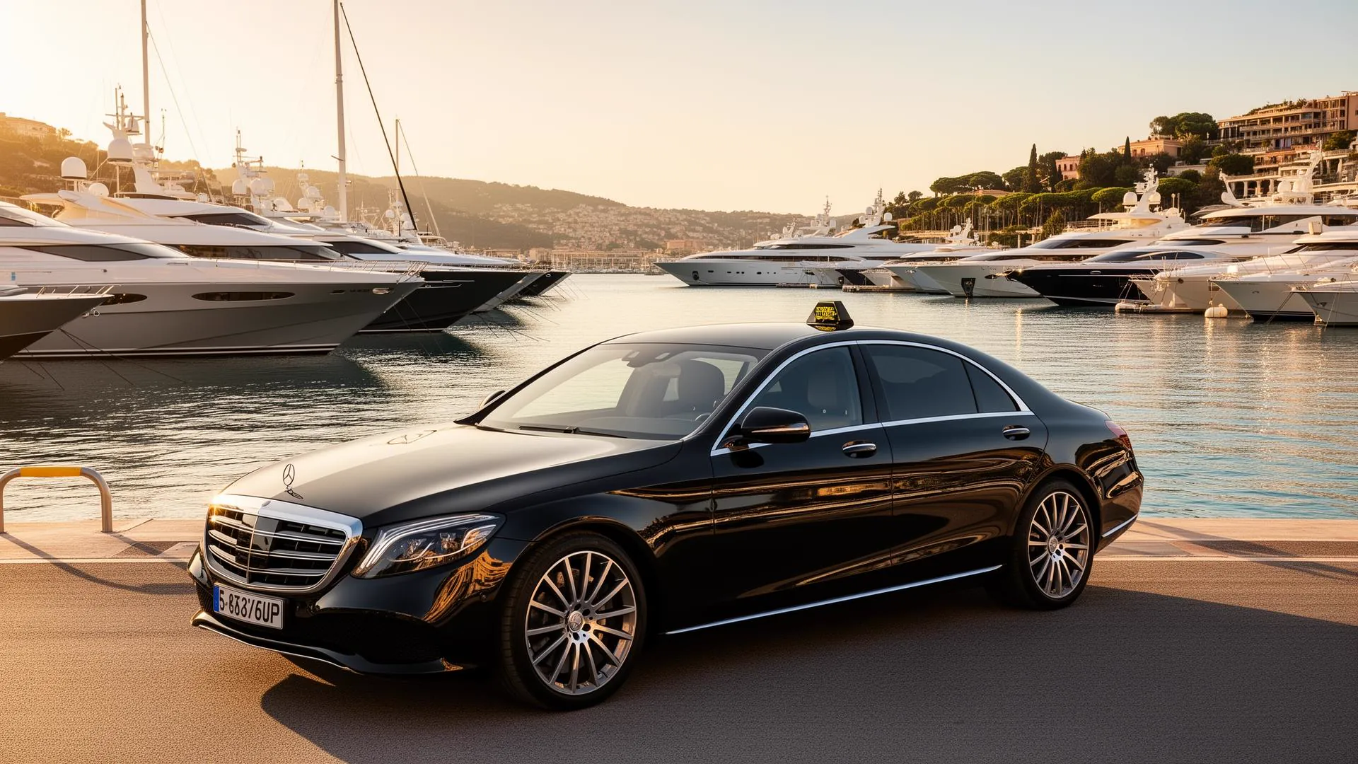Yacht and port luxury transfers – private chauffeur service French Riviera harbors